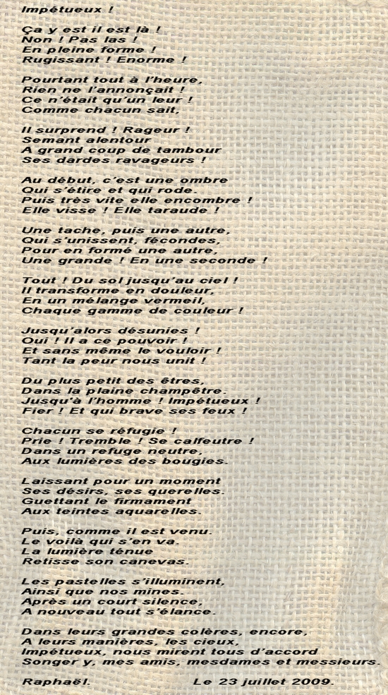 09-07-23 Impétueueux